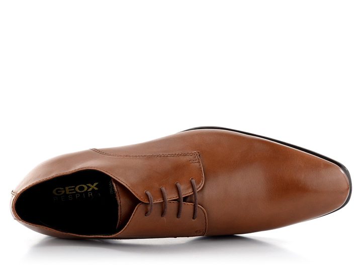 Geox pánske luxusné poltopánky hnedé High Life U0299B00043C6001