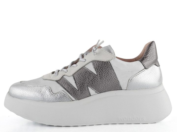Wonders dámské tenisky na platformě Plata/Plomo A-3622