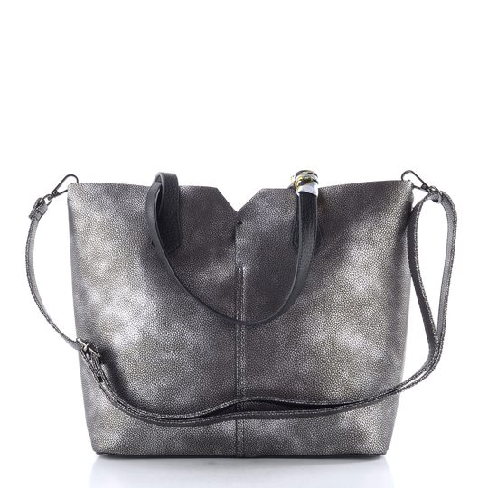 Rieker shopper kabelka altsilber H1006-42