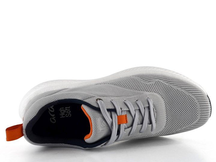 Ara pánské úpletové tenisky Ohio Light Grey 11-14402-35
