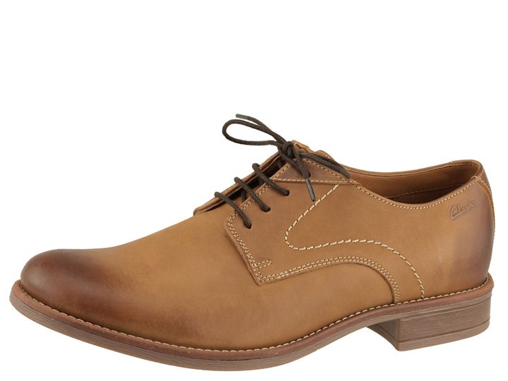 Clarks pánské polobotky Fincy tan