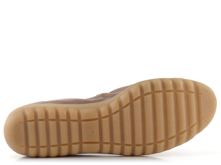 Caprice kožené baleríny Taupe Combi 9-22103-20