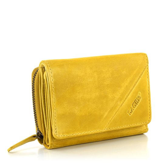 Dámská peněženka menší  yellow LG-2522/D