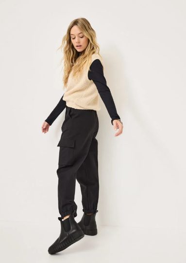 Tamaris chelsea kotník black leather 1-25403-43