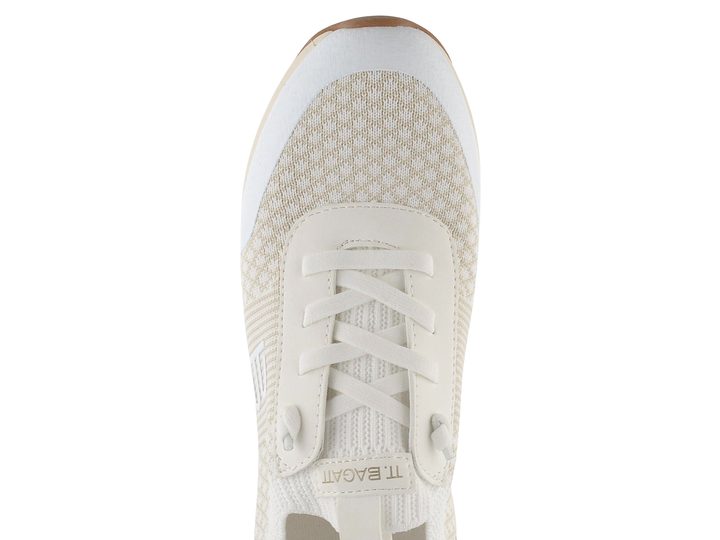 TT.BAGATT prozouvací tenisky bílé/béžové D31-ARA60-6955