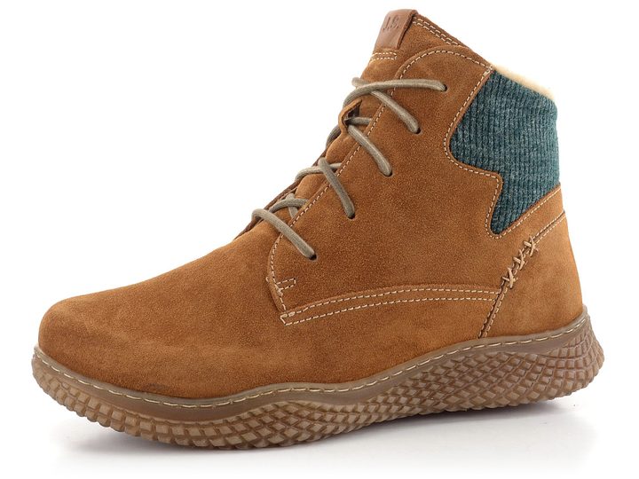 Josef Seibel vyteplený kotník s nápletem Camel 84709PL949