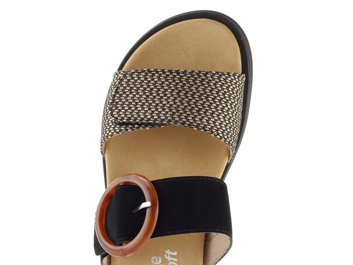 Remonte šľapky so sponou čierne D2N51-03