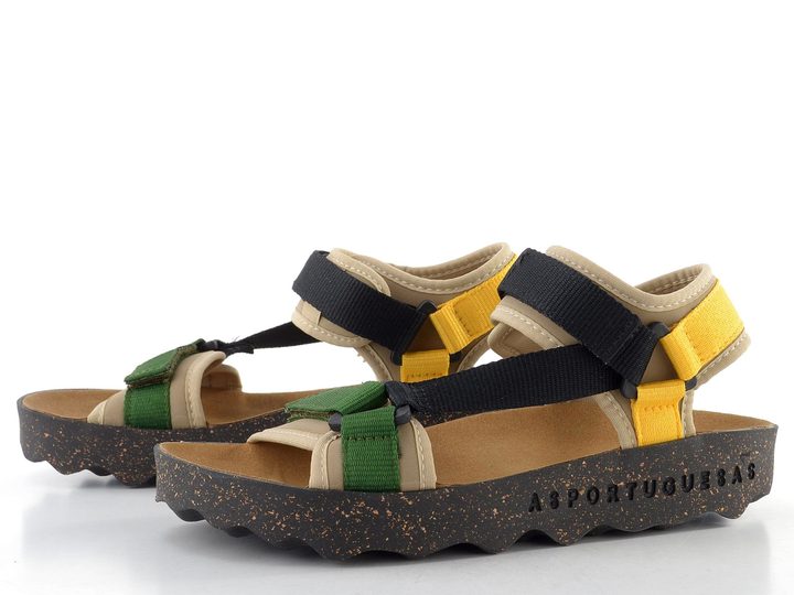 Asportuguesas sandály Cion beige P018287002