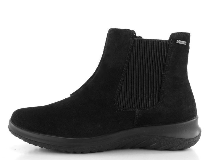 Legero semišový pružný kotník s Gore-Tex černý 2-009000-0000
