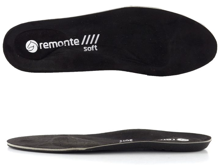 Remonte černé tenisky se zipem D2V02-03