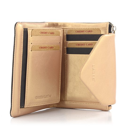 Lagen dámská peněženka střední černo-zlatá BLC/4750/220