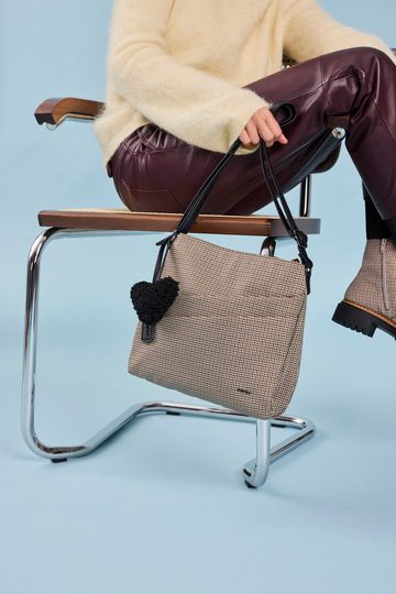 Rieker crossbody kabelka béžová so srdcom H1005-90