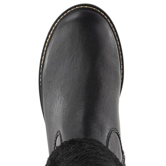 Remonte ohrnovací polokozačky s membránou černé D0B71-01