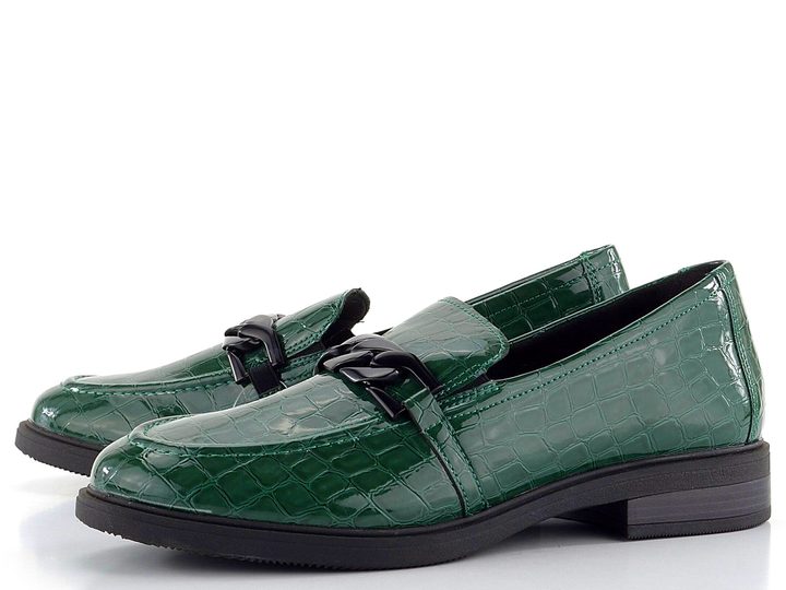 Remonte zelené hadinkové polobotky D1U00-54