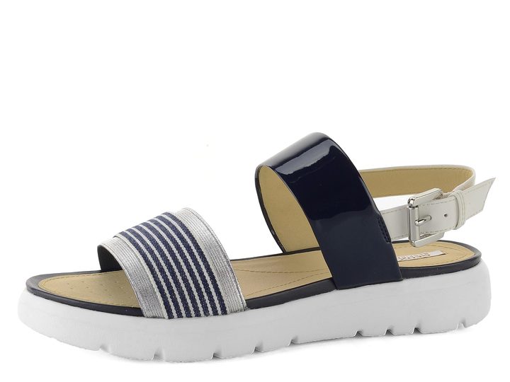 Geox sandále Amalitha navy/white D827WC0HHAW