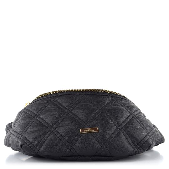 Rieker čierna prešívaná ľadvinka H1502-00