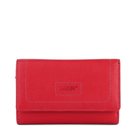 Dámska peňaženka stredná červená BLC/4386
