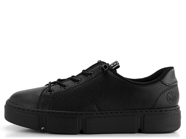Rieker černé prozouvací polobotky N5903-00
