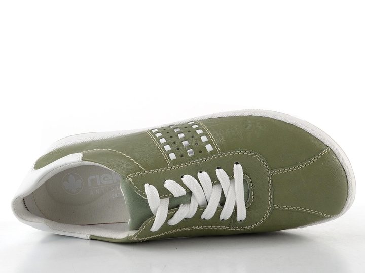 Rieker dámske tenisky zelené 42408-52