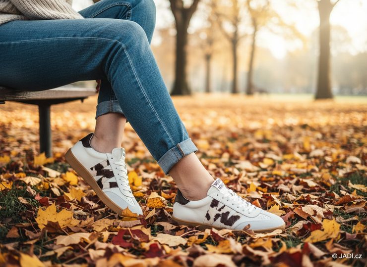 Wonders dámské kožené tenisky blanco/off/marron AP-2001