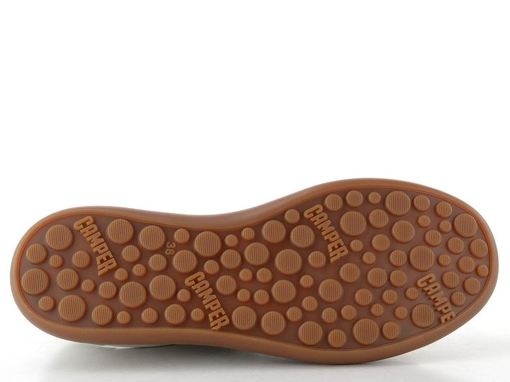 Camper šněrovací polobotky Pelotas white natural K201819-003