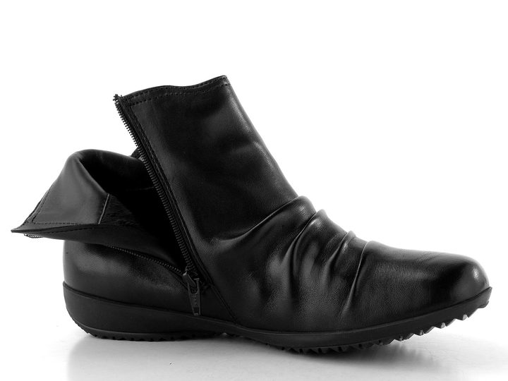 Josef Seibel řasený kotník černý 79712VL971