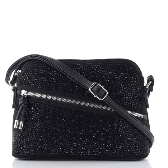 Rieker třpytivá crossbody kabelka černá H1031-91