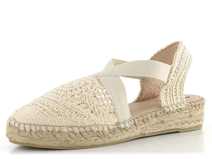 Gaimo sandály s gumičkami a plnou špičkou Paola.Croc cordela4un crudo hand