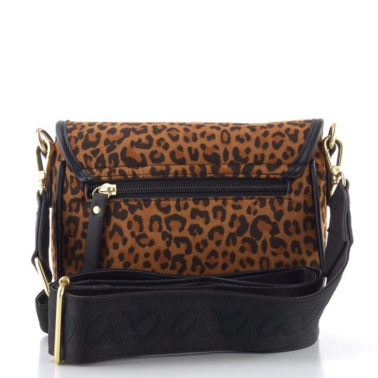 Ara kabelka s klopou Bella čierna so vzorom 16-21614-93