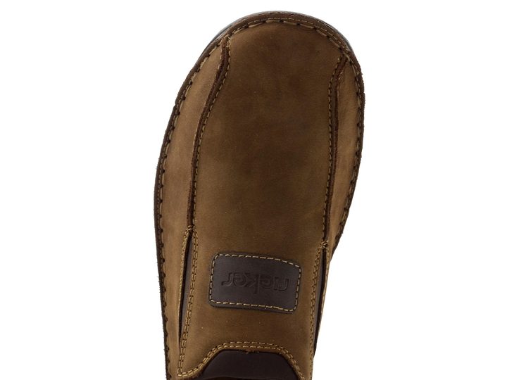 Rieker extra široké mokasíny hnědé 05363-26