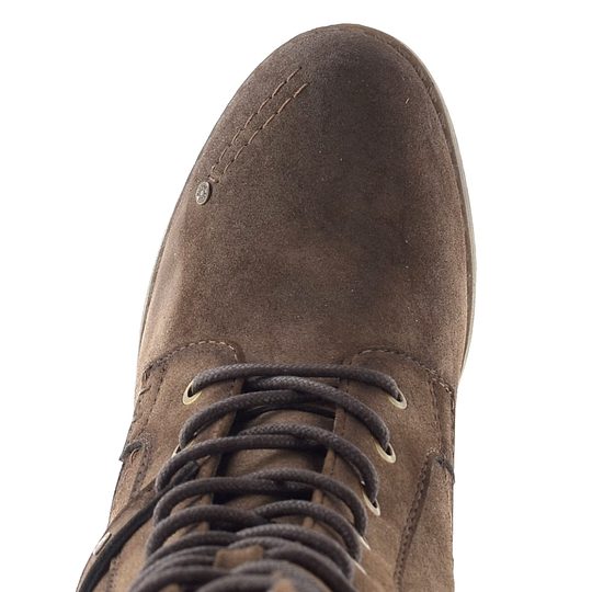 Mustang polokozačky na podpatku brown 15M0162018