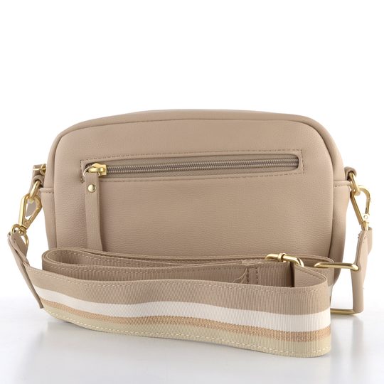 Ara crossbody kabelka Jana Sand/Platin/Cream 16-22002-54