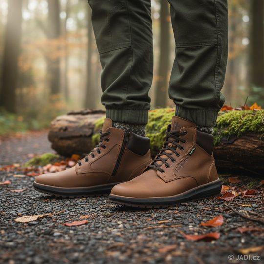 Pius Gabor pánska kožená členková obuv s Gore-Tex 1077.50.03