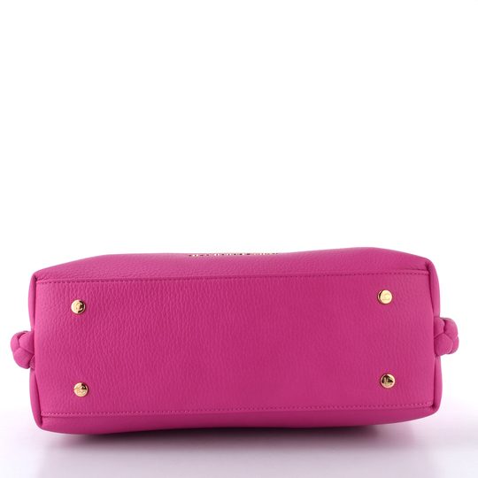 Lola Casademunt shopper kabelka s kovovým madlem fuchsia LS2604019