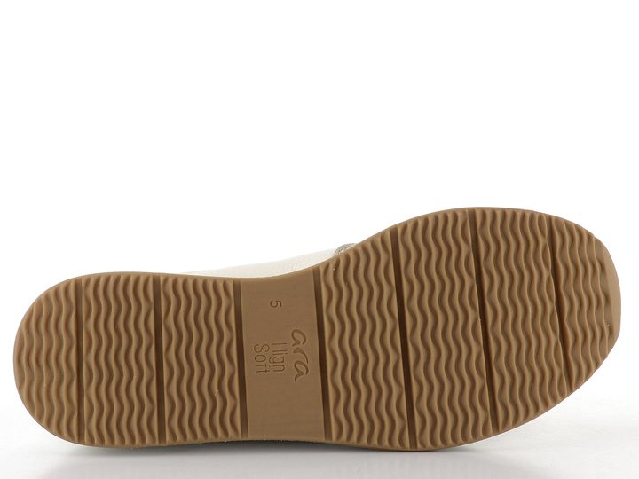 Ara širšie tenisky Sapporo Sand/Cream/Weiss 12-27540-07