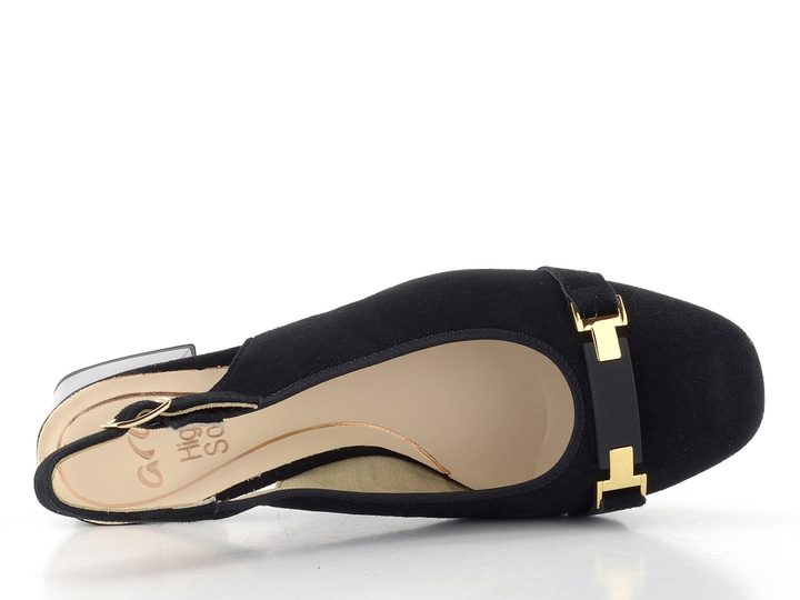 Ara širší lodičky s volnou patou Graz schwarz 12-20413-01