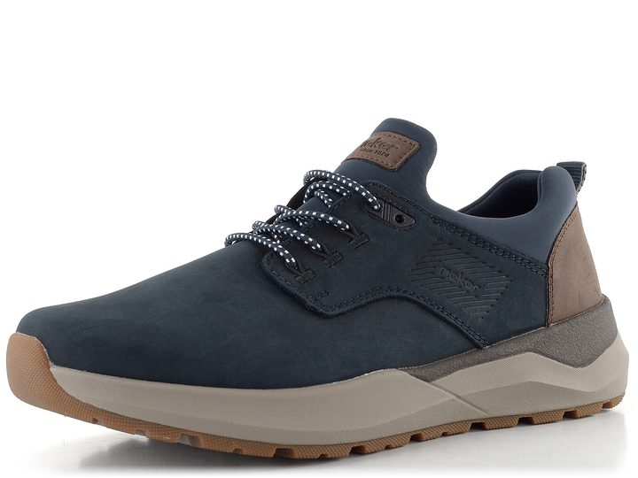 Rieker pánské polobotky pazifik/schoko/navy 06050-14