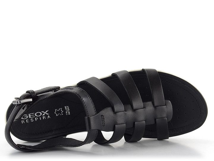 Geox dámske sandále Vega Black D72R6A00043C9999
