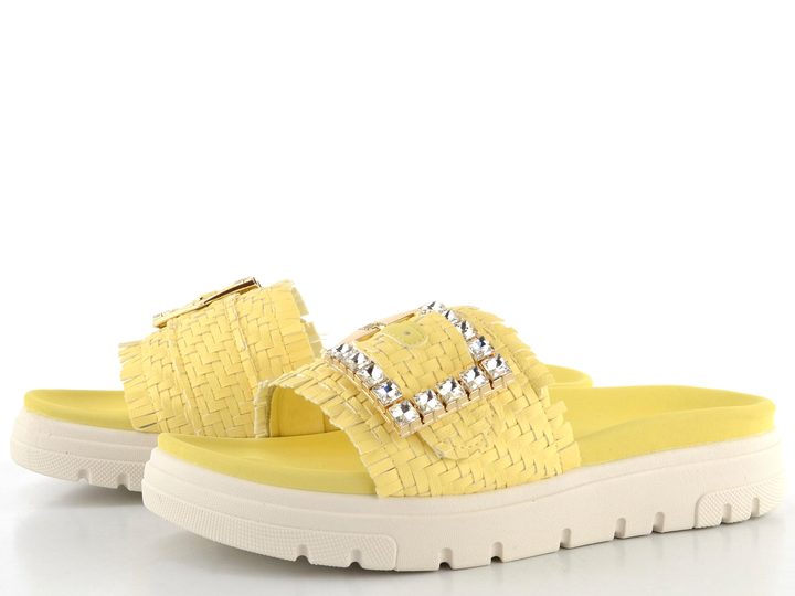 TT.BAGATT dámské žluté pantofle D31-AK793-5000