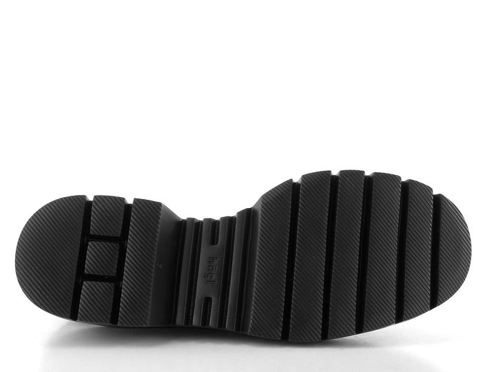 Högl metalické polobotky na hrubé podešvi cabernet 0-102416-4400