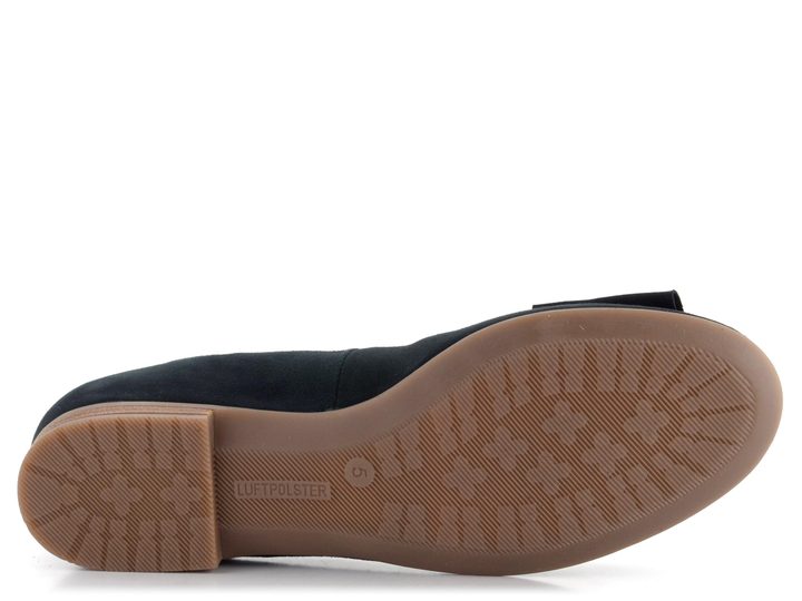 Ara dámské semišové baleríny Sardinia Black 12-31328-01