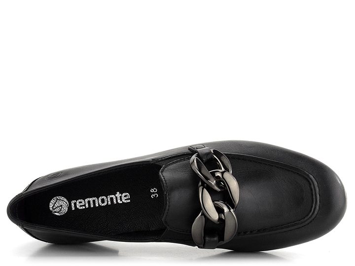 Remonte černé dámské mokasíny D0K00-00