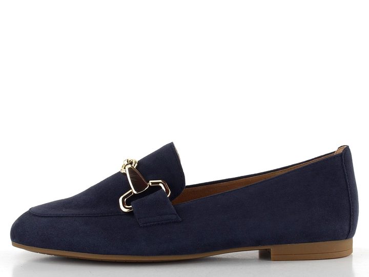 Gabor semišové mokasíny tmavo modré 65.211.36