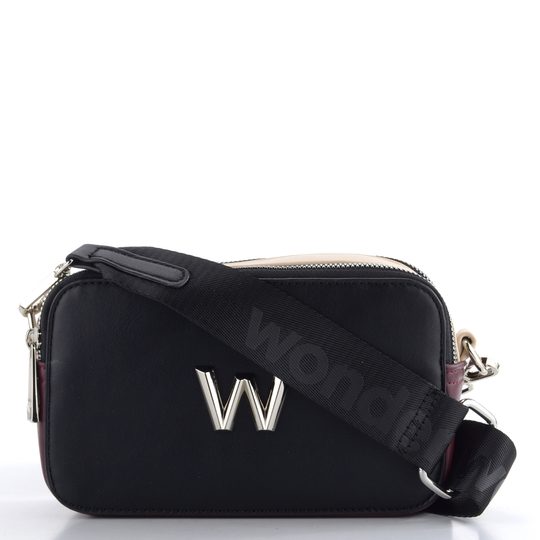Wonders malá kabelka Negro/Cream/Vino WB-52008