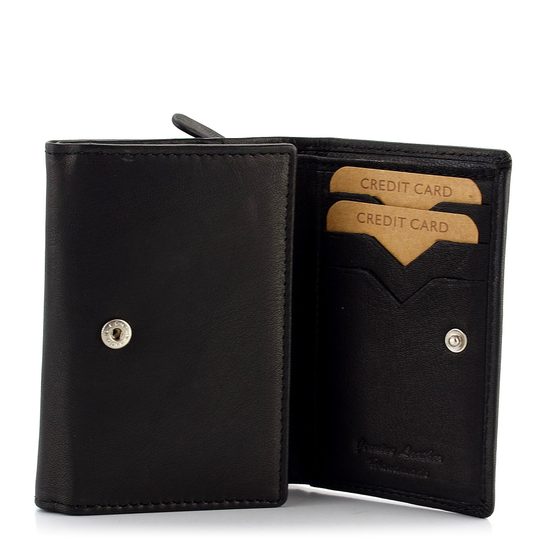 Lagen peňaženka so zipsovým vreckom Black LM-2520E/GK