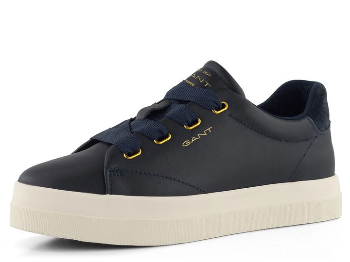 Gant kožené hladké sneakers tenisky Avona marine 25531216