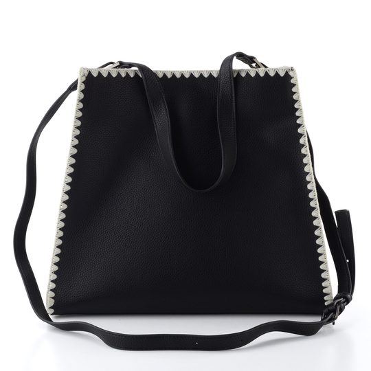 Remonte shopper kabelka s etují černá Q0771-00