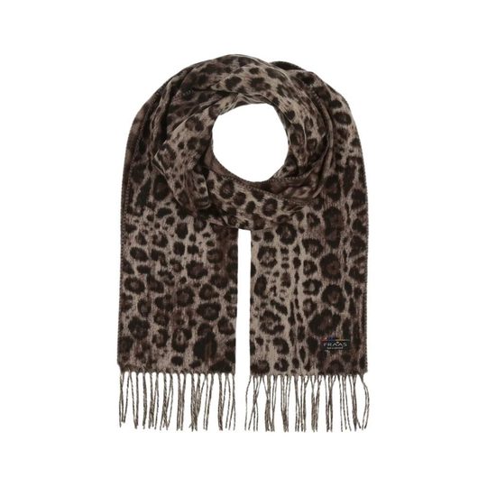 Fraas kašminkový šál s leopardím vzorem 625353-860