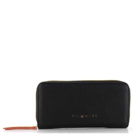 Bugatti dámska zipsová peňaženka Ella Black 49663101
