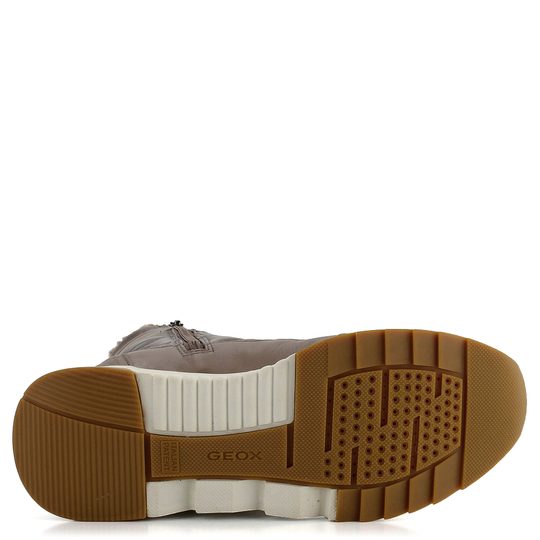 Geox prešívaná členková obuv hnedá Falena ABX D26HXB085FUC0013
